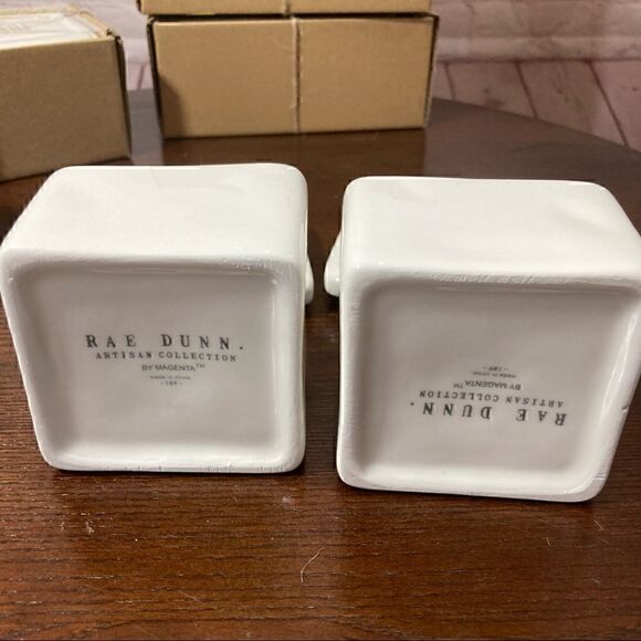 RAE DUNN ARTISAN COLLECTION HIS & HERS jewelry box - Picture 5 of 5